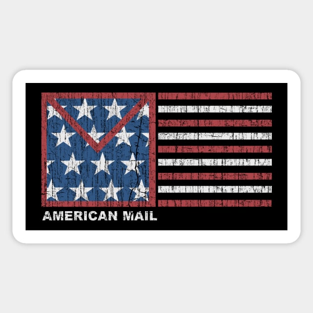 American Mail Sticker by vender